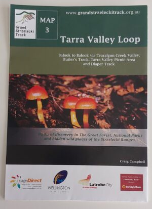 Topographical Hiking Map 3 - Tarra Valley Loop (includes standard postage)